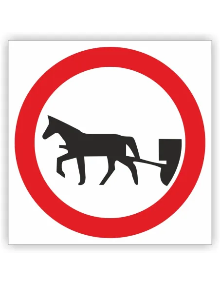 Znak Drogowy Tablica Informacyjna B8 Zakaz Wjazdu Pojazdów