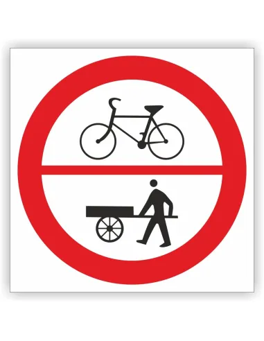 Znak Drogowy – 9 12 Zakaz Wjazdu Rowerów Gotowy Projekt