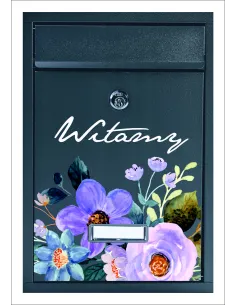 Skrzynka na Listy Metalowa Nadrukiem UV z Nadrukiem