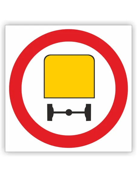 Znak Drogowy 30x30 cm Tablica Informacyjna B13a Zakaz
