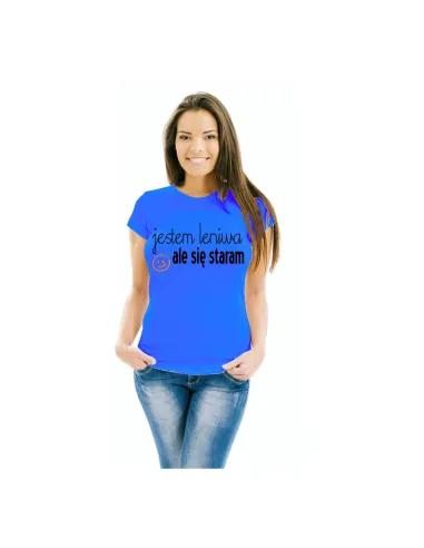 Fajne Koszulki Prezentowe Koszulka z Nadrukiem Jestem