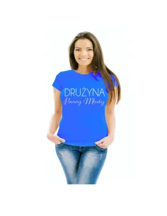 Koszulka z Nadrukiem – Drużyna Panny Młodej Personalizowany