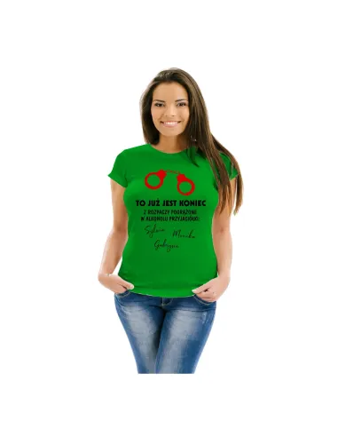 Koszulka z Nadrukiem Personalizowana Wieczór Panieński