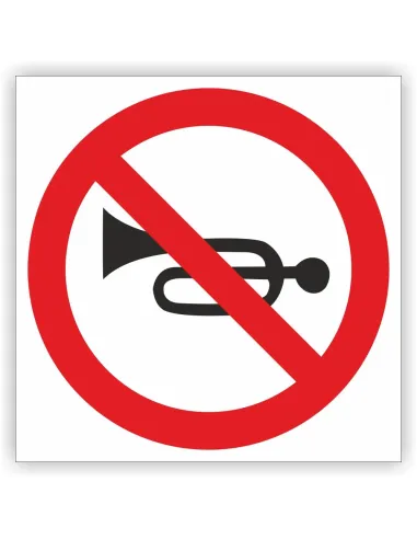 Znak Drogowy Tablica Informacyjna B29 Zakaz Używania