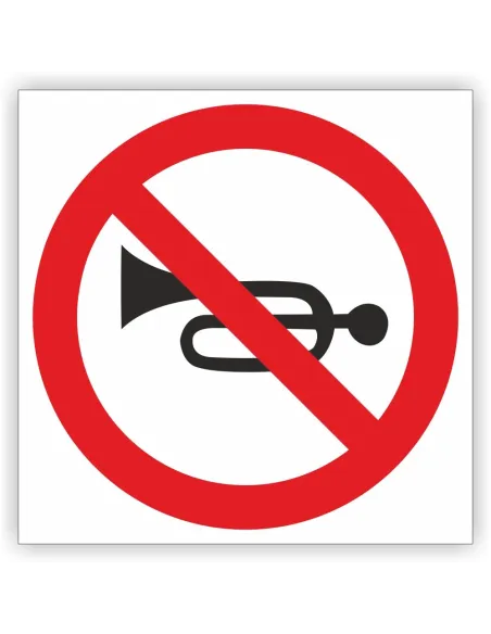 Znak Drogowy Tablica Informacyjna B29 Zakaz Używania