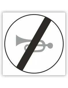 Znak Drogowy 30x30 cm Tablica Informacyjna B30 Koniec