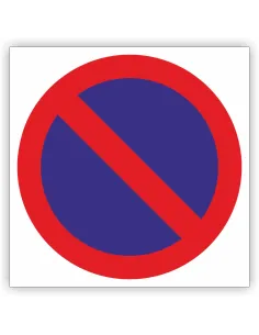 Znak Drogowy Tablica Informacyjna B35 Zakaz Postoju – Znak