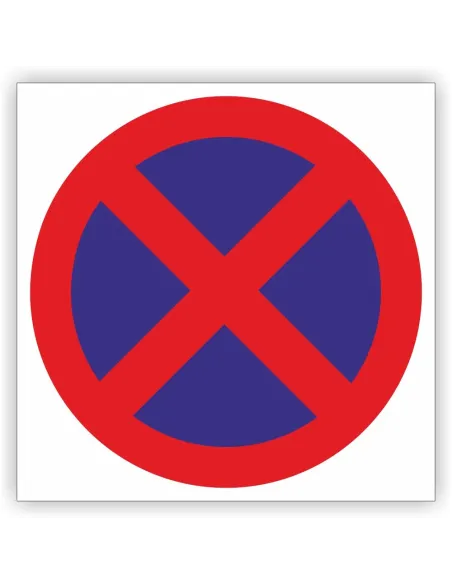 Znak Drogowy Tablica Informacyjna B36 Zakaz Zatrzymywania