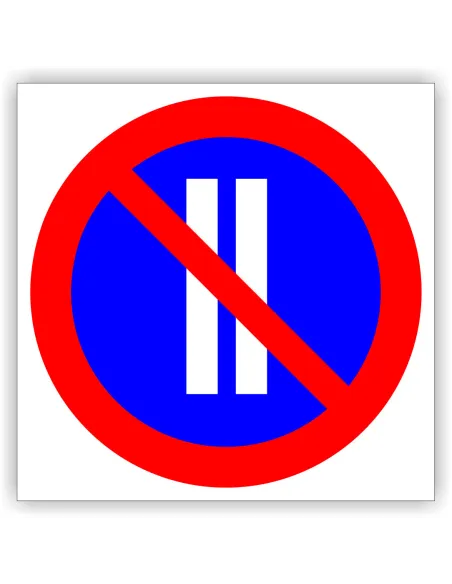 Znak Drogowy Tablica Informacyjna B38 Zakaz Postoju Dni