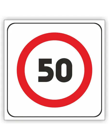 Znak Drogowy Tablica Informacyjna B43 Strefa Ograniczonej