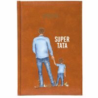 Kalendarz książkowy 2024 A5 tygodniowy z nadrukiem uv SUPER TATA