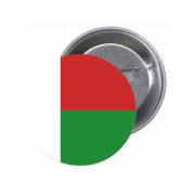 Przypinki buttony FLAGA MADAGASKAR znaczki badziki z grafiką 