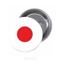 Przypinki buttony FLAGA JAPONIA znaczki badziki z grafiką 