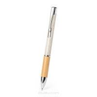 Długopis z bambusa i słomy pszenicznej z nadrukiem UV LOGO 100 szt
