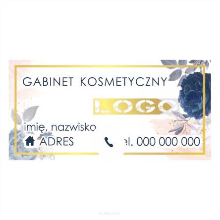 Baner reklamowy gotowe wzory banerów - Gabinet kosmetyczny