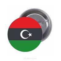 Przypinki buttony FLAGA LIBIA znaczki badziki z grafiką 