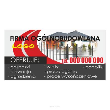 Baner reklamowy gotowe wzory banerów - Firma ogólnobudowlana