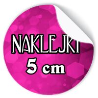 Naklejki firmowe z LOGO ETYKIETY REKLAMOWE twój nadruk grafika