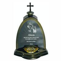 ZNICZ LAMPION kapliczka z GRAWEREM dla dziecka siostry brata