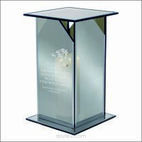 Ekskluzywny szklany lustrzany znicz PERSONALIZOWANY z GRAWEREM dla CÓRKI