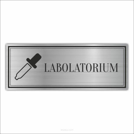 Tabliczka Grawerowana piktogram LABORATORIUM MEDYK