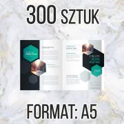 Katalog firmowy ofertowy A5 12str 300 szt + projekt gratis