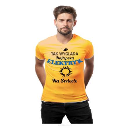 Koszulka tak wygląda najlepszy elektryk na świecie