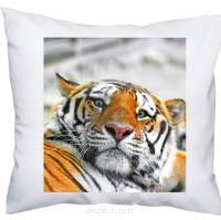 Poduszka prezent dla fana zwierząt z nadrukiem tygrys