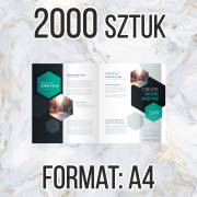 Katalog firmowy ofertowy A4 12str 2000 szt + projekt gratis