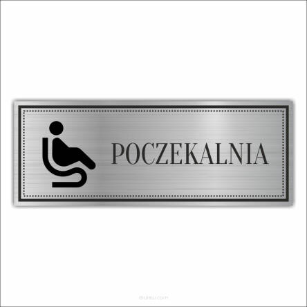 Tabliczka Grawerowana POCZEKALNIA GABINET LEKARZ