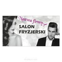 Baner reklamowy gotowe wzory banerów - Salon fryzjerski