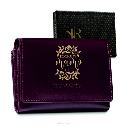 Skórzany portfel GRAWER prezent dla MAMY jakość