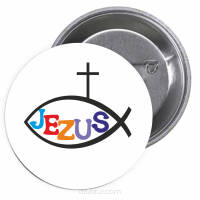 Przypinki buttony RELIGIJNE - JEZUS  znaczki badziki z grafiką