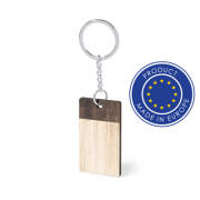 Drewniany brelok do kluczy z nadrukiem UV LOGO 50 szt
